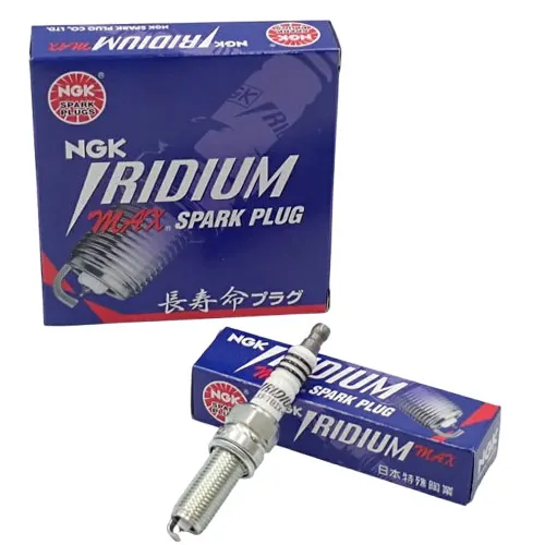 Illustration of ngk iridium max spark plug lkr7bix-p