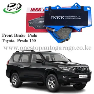 Illustration of front brake pads d2228 toyota prado tx kdj150