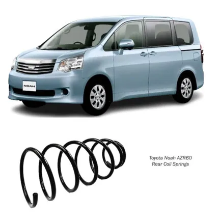 Illustration of toyota noah azr60 rear coil spring 48131-20802