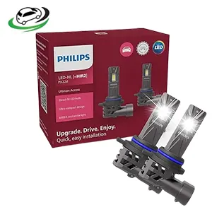 Illustration of philips hl hir2 ultinon u2500 access led bulb set of 2(+80% brightness)
