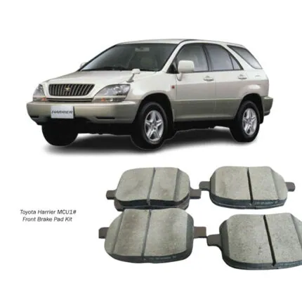 Illustration of toyota harrier mcu1# front brake pad kit d2249