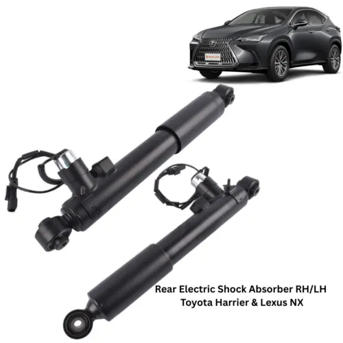 Illustration of rear electric shock absorber rh/lh - toyota harrier & lexus nx set
