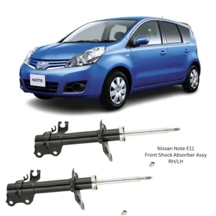 Illustration of nissan note e11 front shock absorber assy 333396